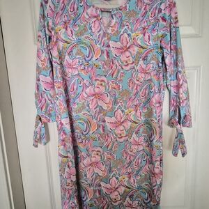 Stella Parker Sleeeve Bayou UPF Sun Dress S